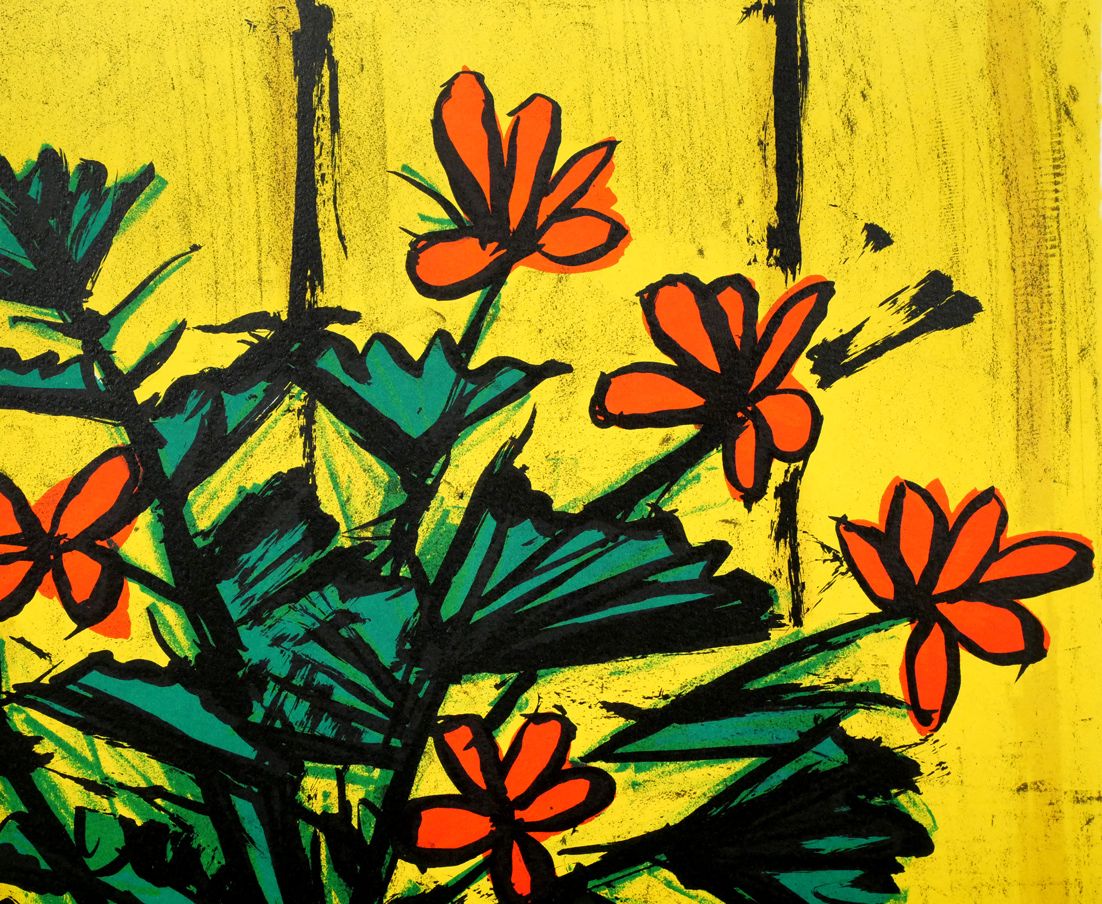 Bernard Buffet 花瓶の花 Bernard Buffet 花瓶の花 Bernard Buffet 花瓶の花