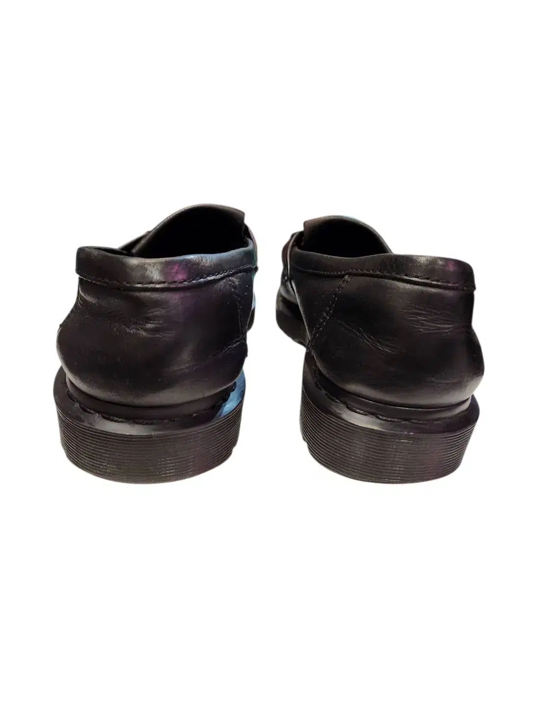 持ち運びやすい UK7 DR. MARTENS リーロイ タッセル ローファー 1016 【 全国無料で届け】