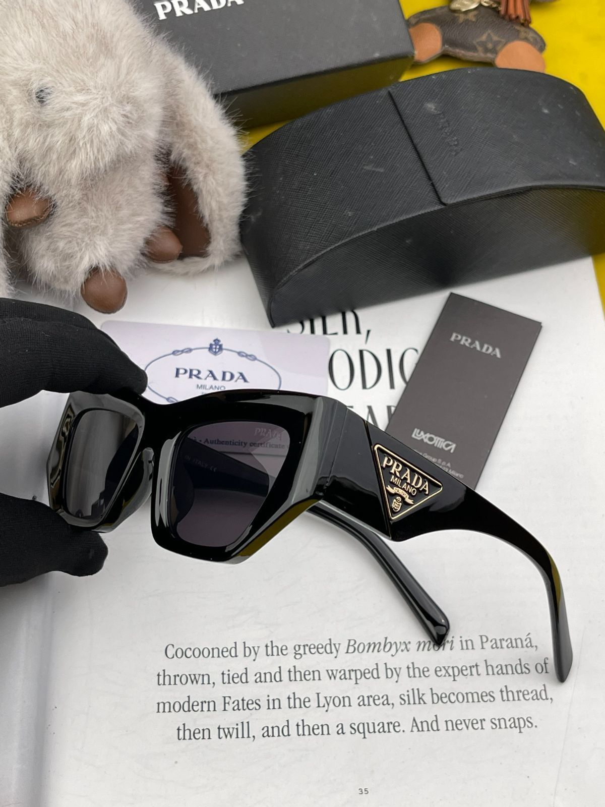 【正規品】PRADA プラダ サングラス PRADA サングラス 「PRADA/プラダ」ウェリントン 偏光サングラス