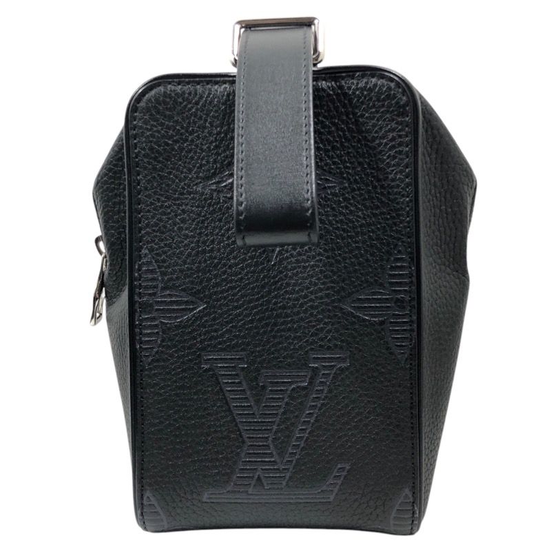ルイ ヴィトン LOUIS VUITTON ヴァヴァンNV M57292 ブラック モノグラムシャドウ メンズ セカンドバッグ