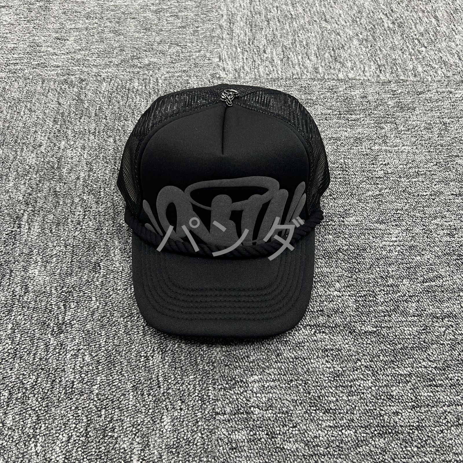 SYNA WORLD シナワールド TRUCKER キャップ ブラック メッシュ