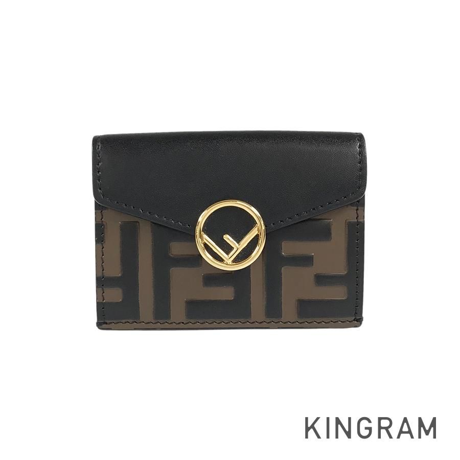 未使用✨フェンディ　レザー　三つ折り財布　エフイズフェンディ　8M0395 楽天市場】FENDI フェンディ MICRO TRI-FOLD WALLET 三つ折り財布