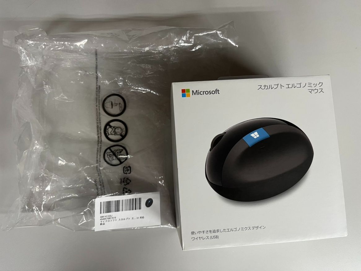新品 マイクロソフト スカルプト エルゴノミック マウス L6V