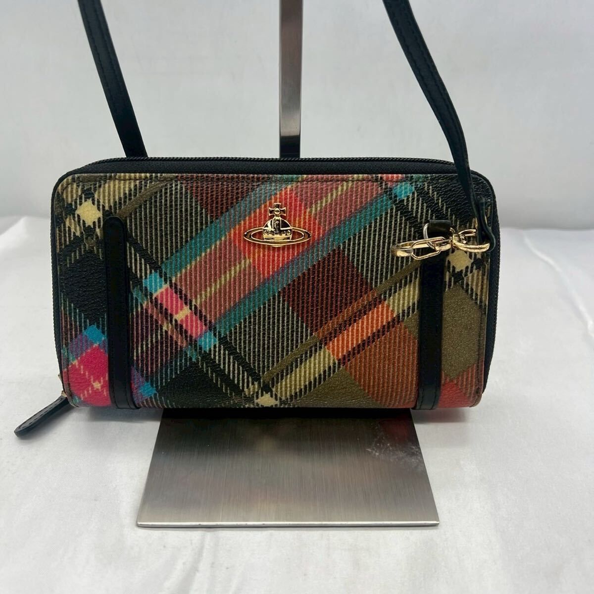 Vivienne Westwood ショルダーバッグ レア Vivienne Westwood レザー ショルダーバッグ/BLACK - メルカリ