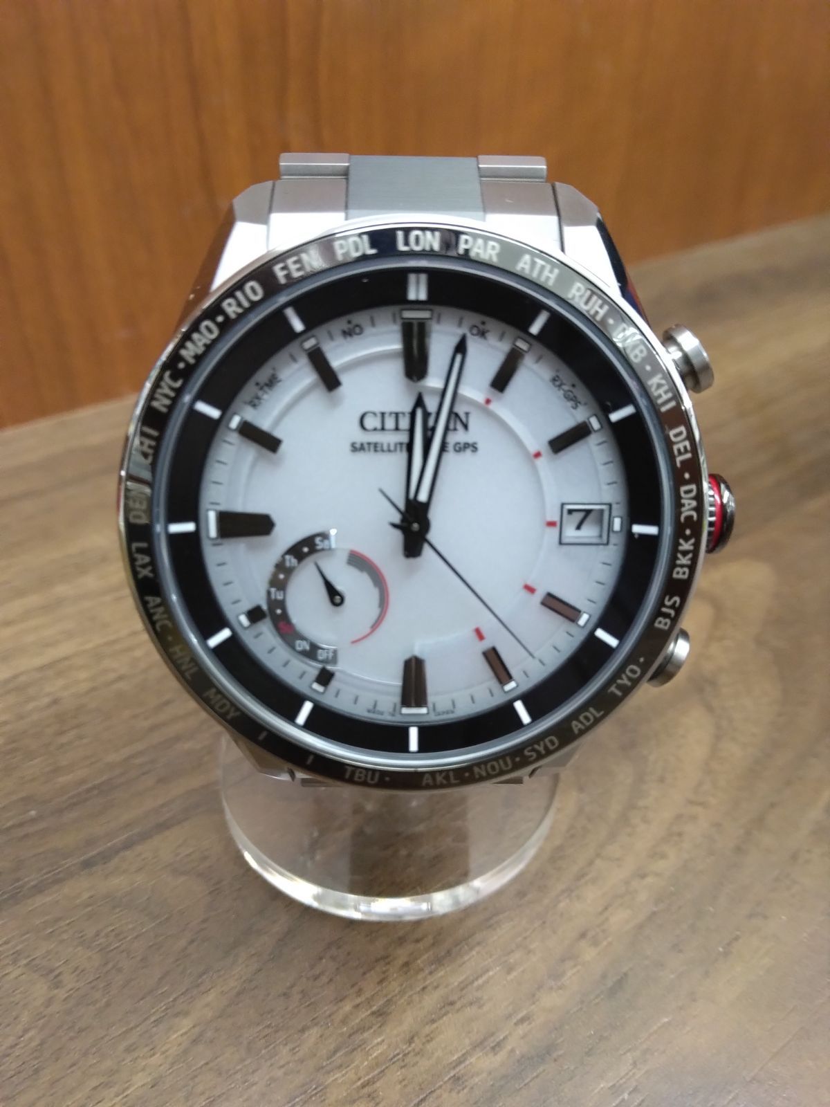 CITIZEN エコ・ドライブGPS衛星電波時計 CC3085-51A 【公式通販】