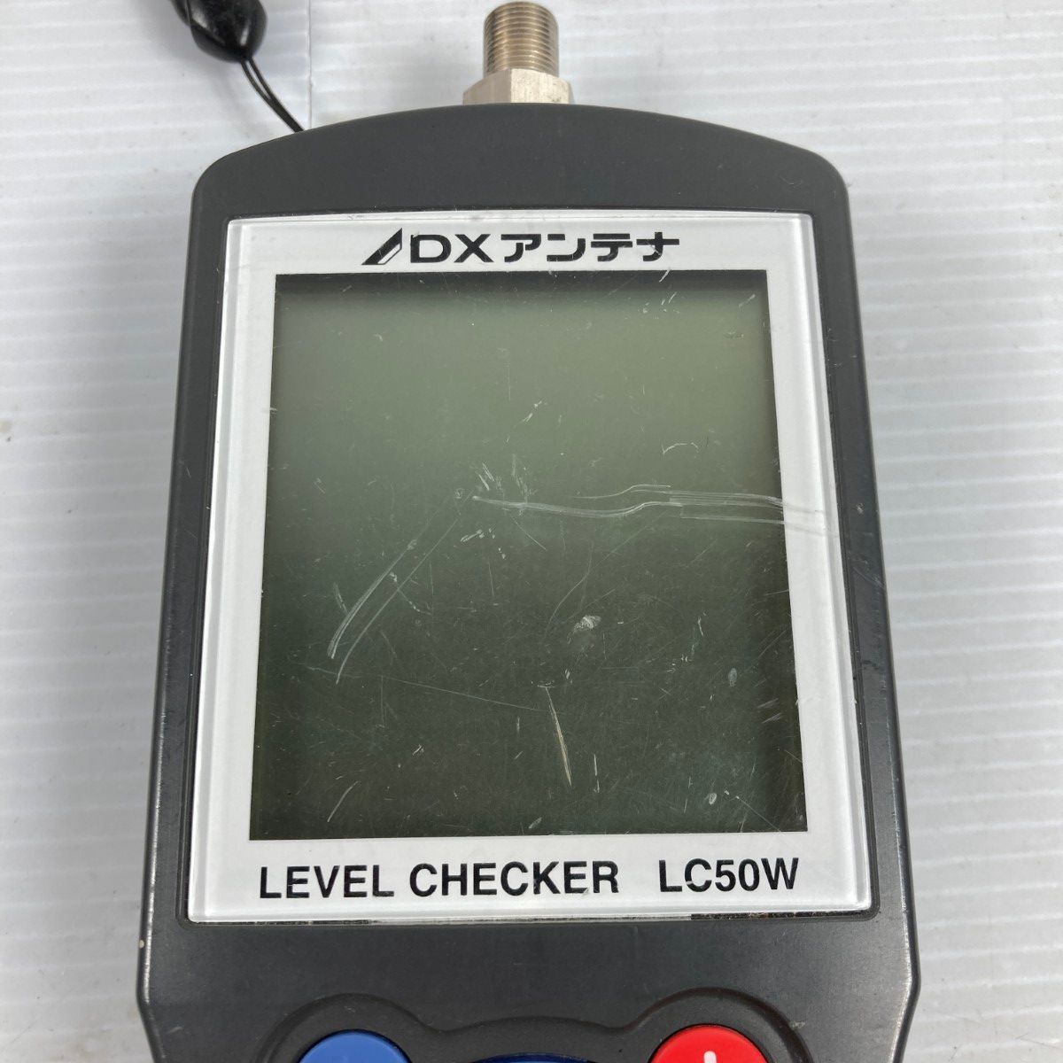 DXアンテナ デジタルレベルチェッカー ※通電確認のみ 液晶画面