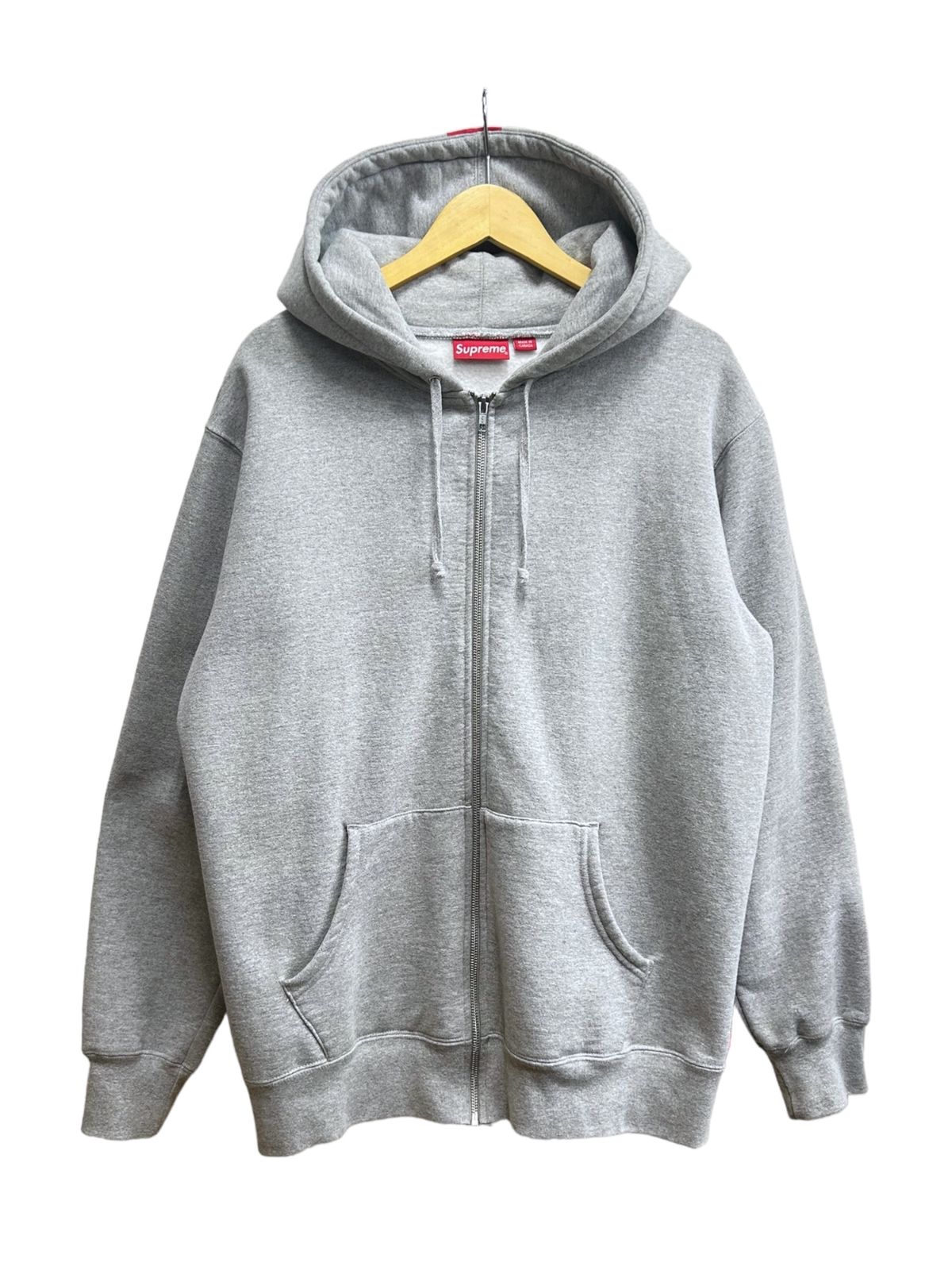 Supreme (シュプリーム) 14AW Logo Tape Zip Up フードロゴテープ