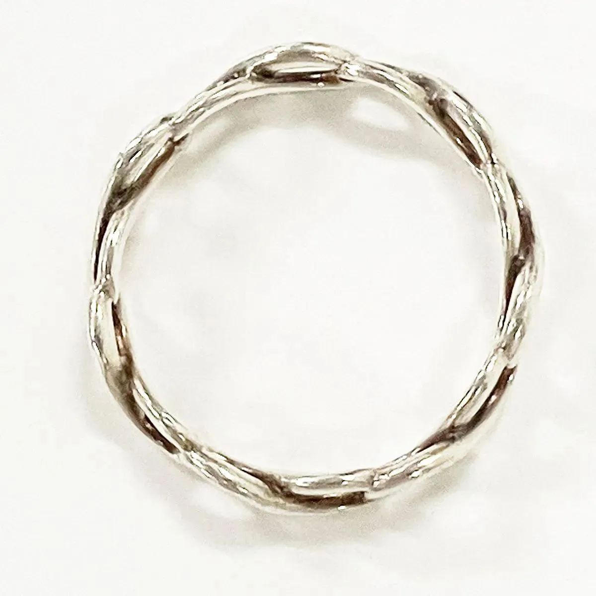 TIFFANY&Co. ティファニー インフィニティ ナロー バンドリング 925 