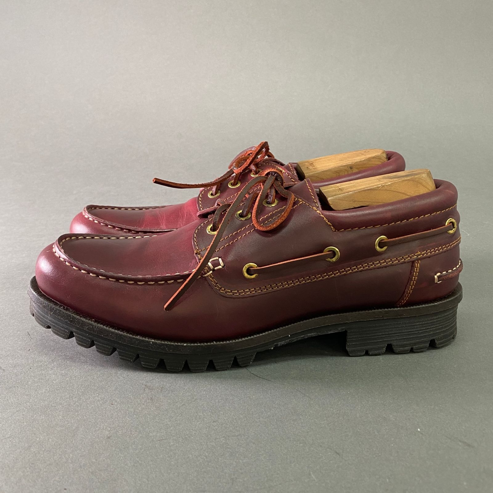 3a22 Danner ダナー モカシン 3EYELET アイレット レザーデッキ