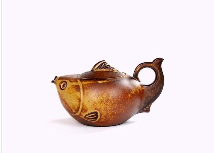 魚茶壺 茶道具 煎茶道具 中国古美術 茶器 茶道具 茶寵 - メルカリ