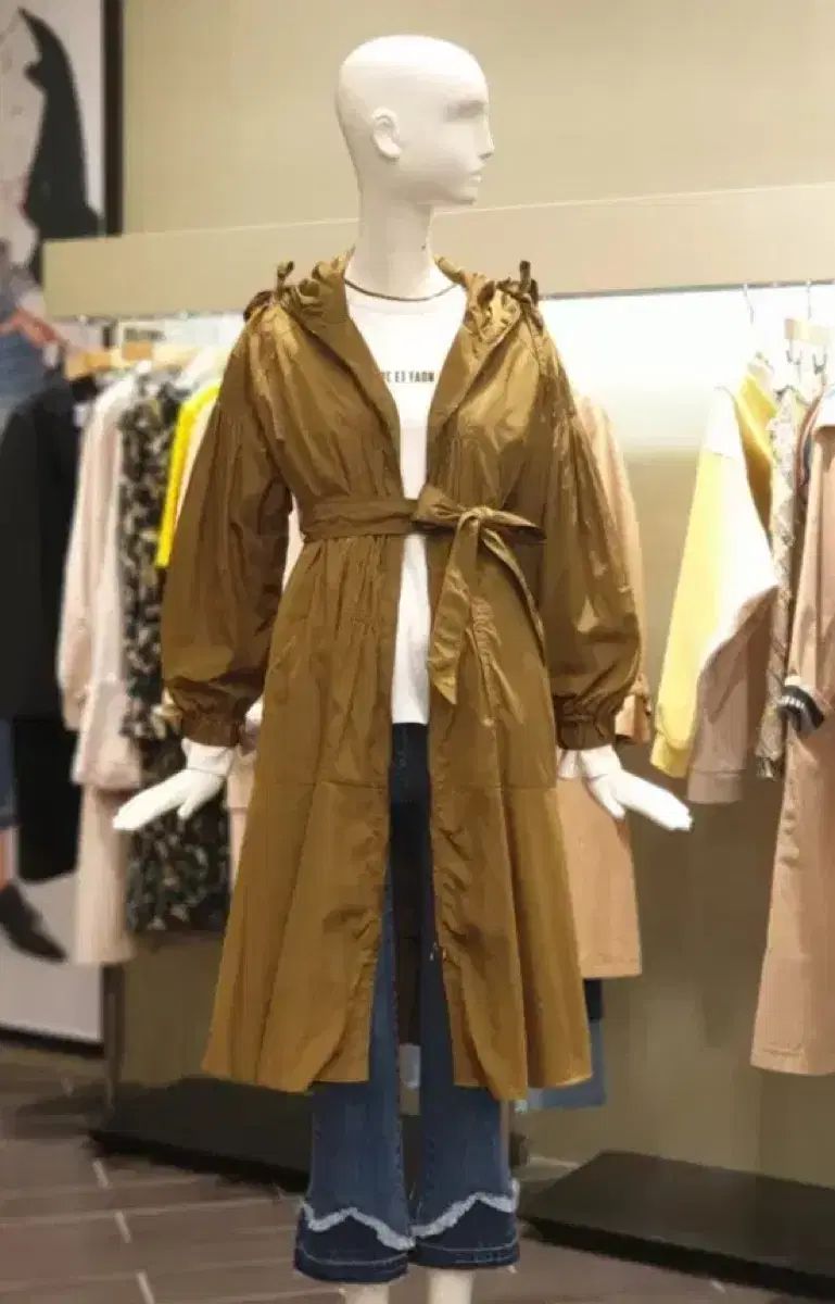 オッズセカンド ロング マウンテンパーカー アウター フードトレンチアウター