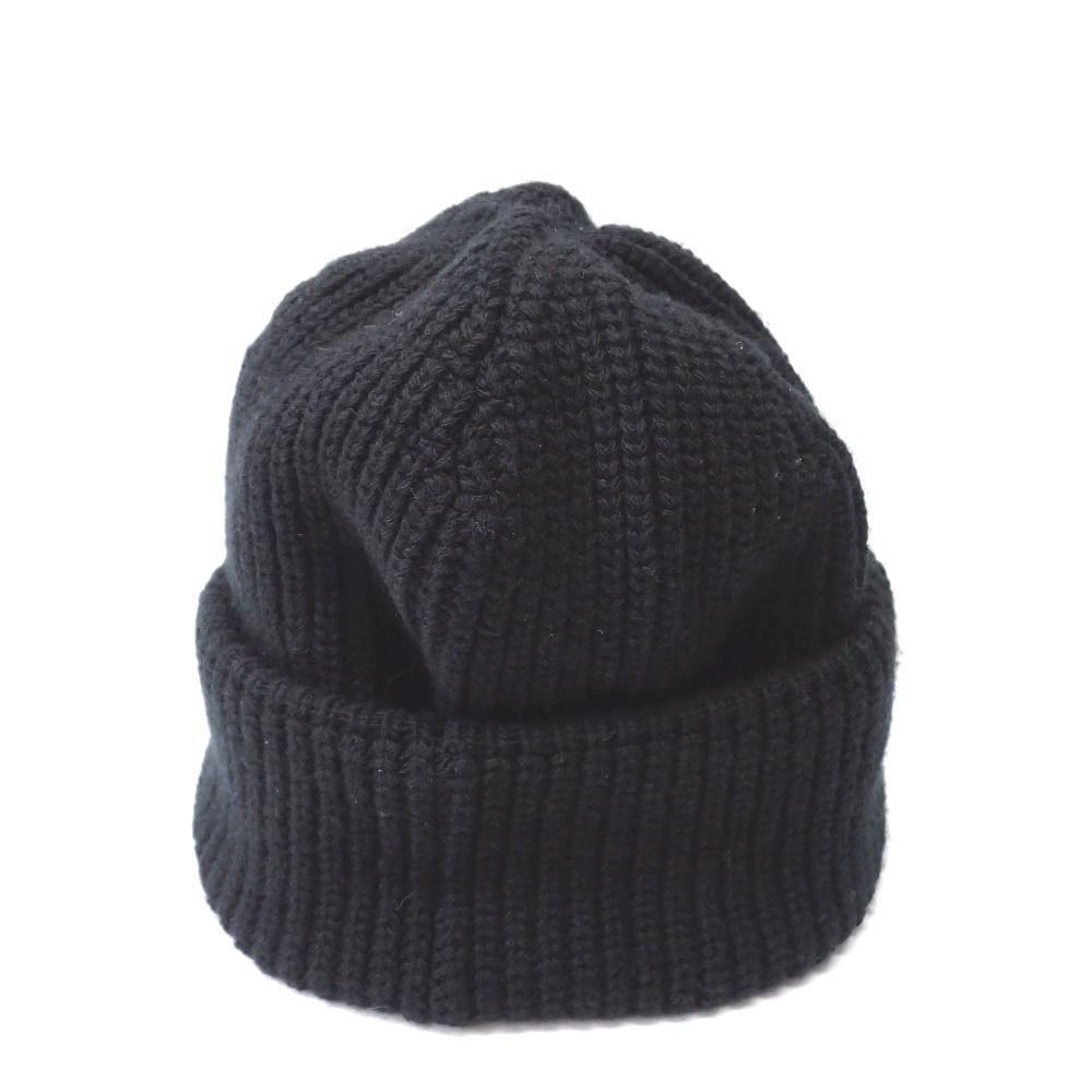 Ft1238751 セリーヌ ニットキャップ フェルトロゴニットビーニー