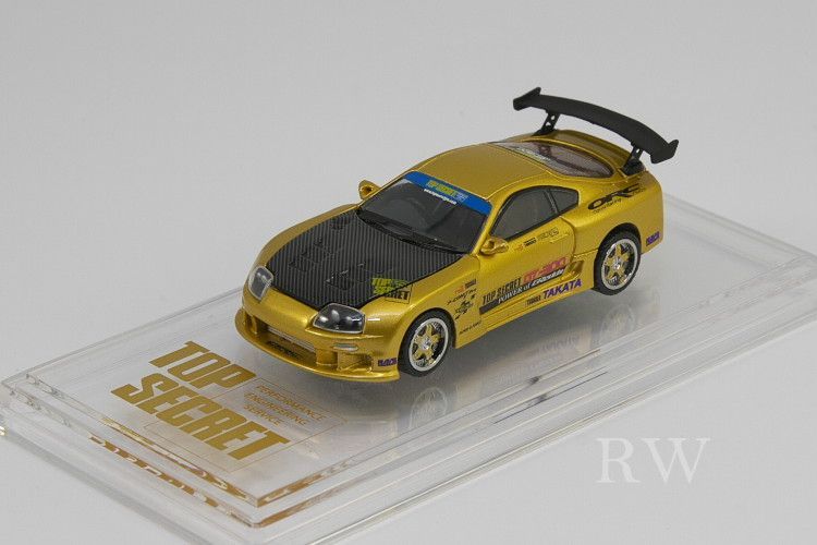 スープラ トップシークレット　GT300 1/64 2024香港 トイカーサロン BMC 1/64 トップシークレット GT-300 スープラ JZA80 香港