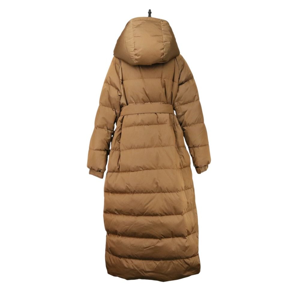 めい　'S MAX MARA　リバーシブル ダウンコート ベージュ 42 Sマックスマーラ 'S Max Mara 袖ファー付き リバーシブル ダウン