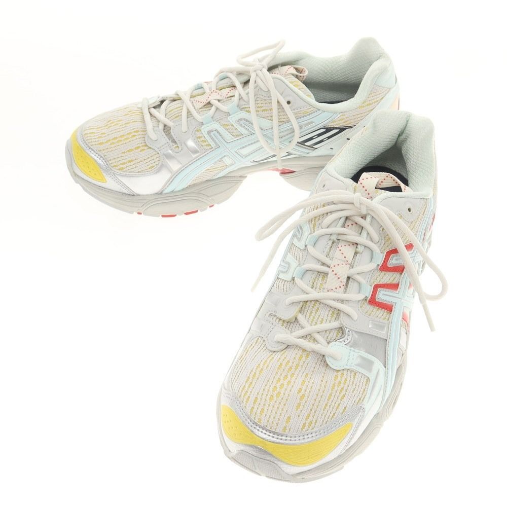 【中古】アシックス asics GEL-NIMBUS 9 ランニングシューズ スニーカー グレーxライトブルー【サイズ29cm】【メンズ】