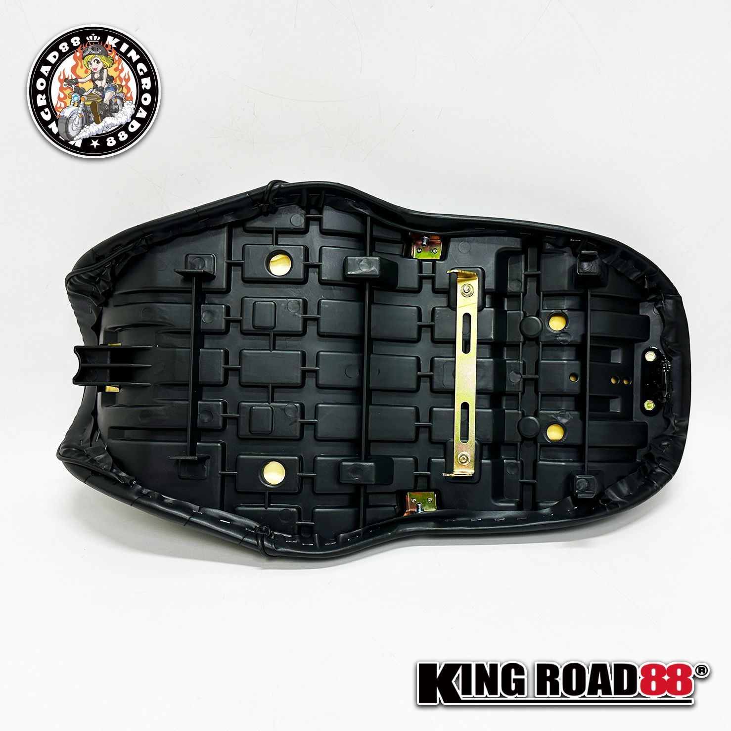 新品 バリオス 1型 タックロール　シート 鋲打ち あんこ抜き ZR250A バリオスⅠ型 ZR250A タックロールシート / あんこ抜き ブラック