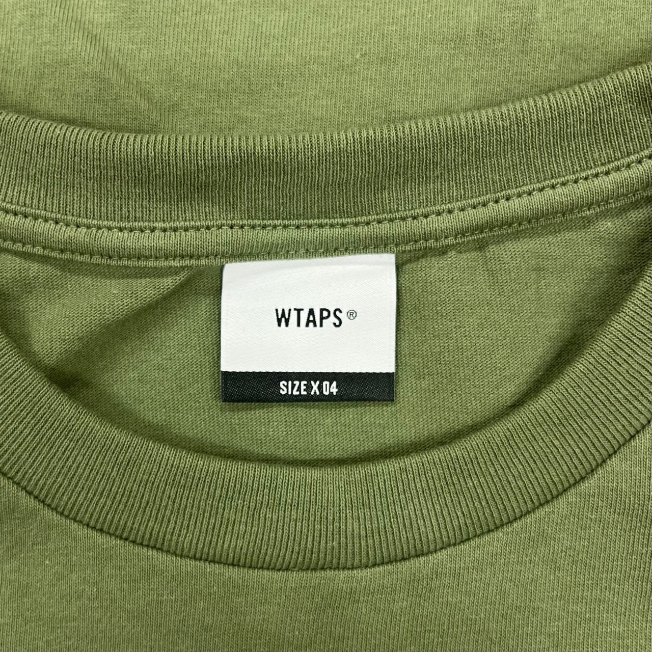 新品 WTAPS 23SS SIGN / SS / COTTON サイン ロゴプリント クルー