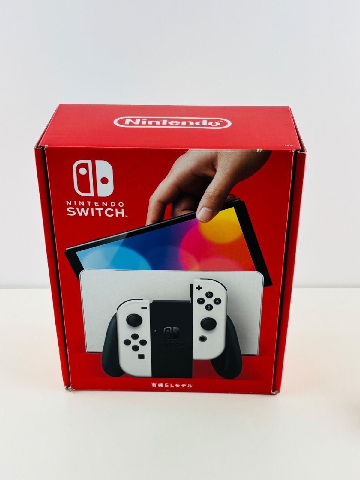 ほぼ Nintendo Switch 有機ELモデル 本体 ニンテンドースイッチ ホワイト