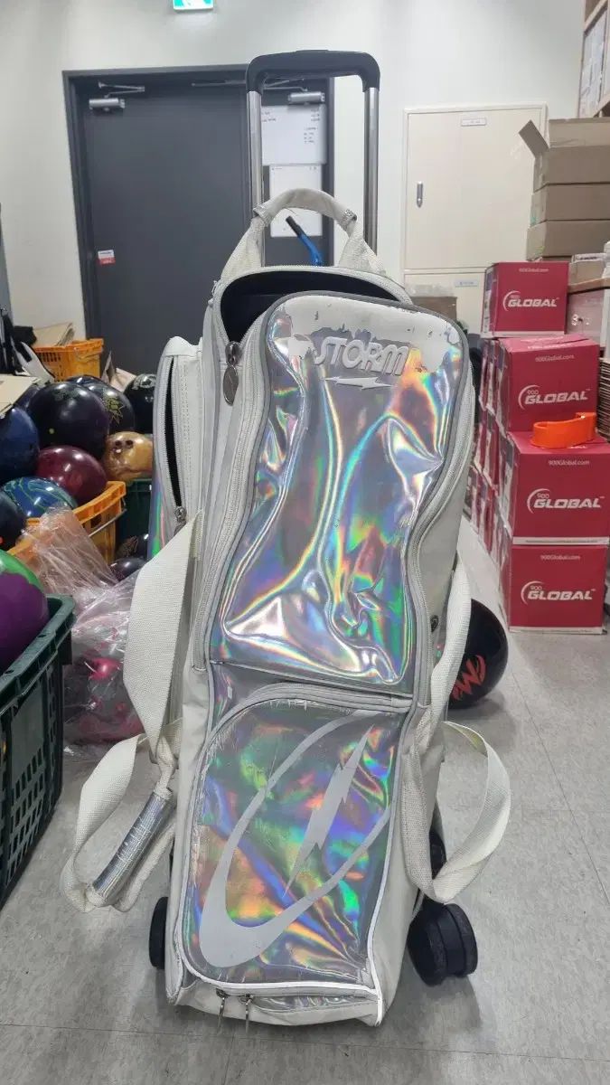 ☆ストーム☆ 3ボールインラインローラー・トートバッグ付☆防水☆中古☆美