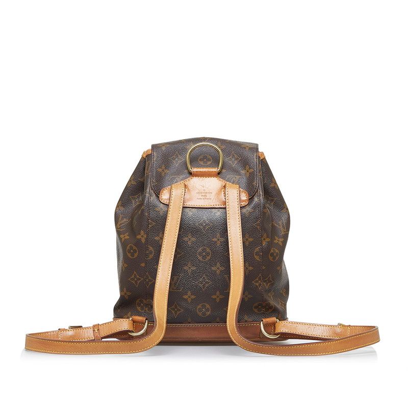 ルイ ヴィトン モノグラム モンスリMM リュック バックパック M51136 ブラウン PVC レザー レディース LOUIS VUITTON【222-04935】  - メルカリ