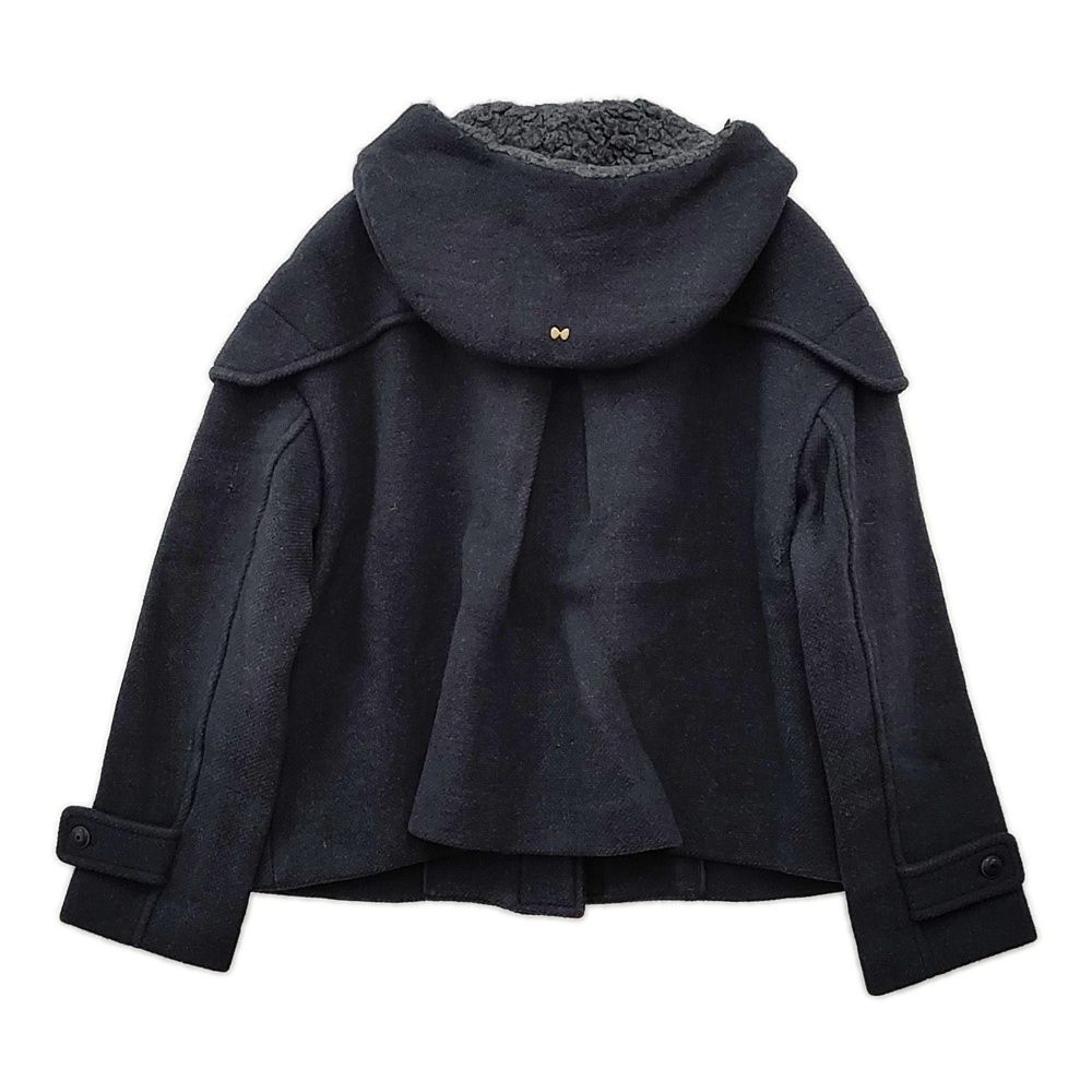 ミナペルホネン ダッフルコート サイズ40 nordic moss ネイビー 中古・古着通販】mina perhonen (ミナ ペルホネン) ノルディック