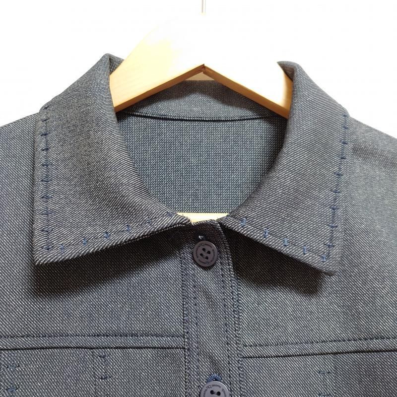 nuovo quarantaダークグレー 長袖 シャツ・ブラウス nuovo quarantaダークグレー 長袖 シャツ・ブラウス