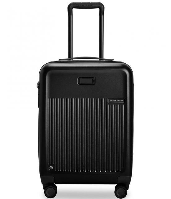 【送料無料】 ブリグスアンドライリー レディース スーツケース バッグ Sympatico 3.0 Global 21 Expandable Carry-On Spinner Suitcase Black