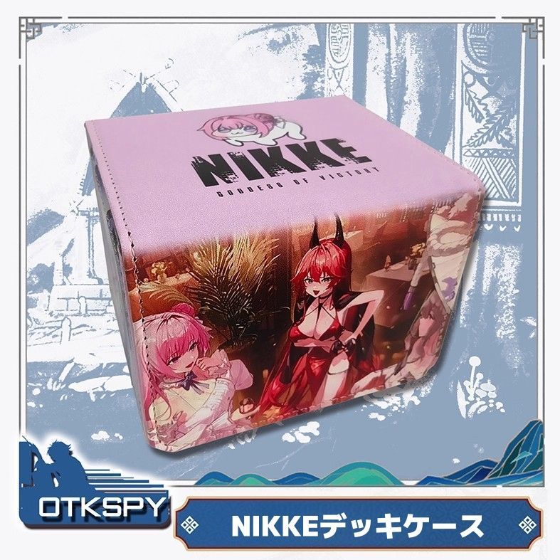 勝利の女神NIKKE デッキケース レザー カードケース 横入れ