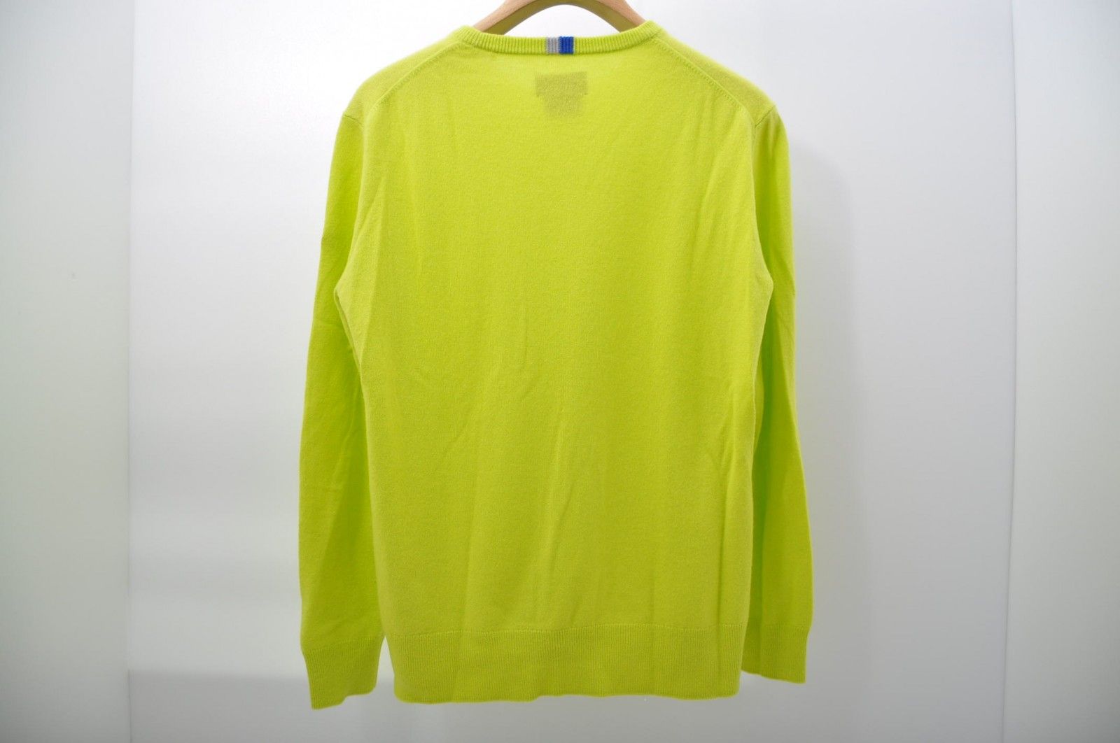 BEAMS GOLF カシミアショールネックセーター 黄色Mサイズ ビームス