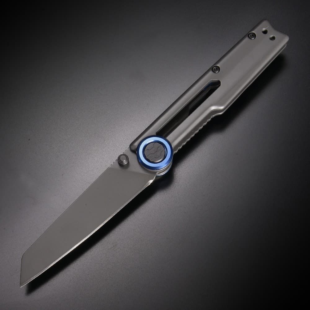 えん様gyネイビー Kershaw 折りたたみナイフ KS2045 デシベル 18歳以上 ナイフ・ツール