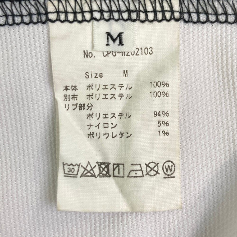 サイズ：M CPG GOLF シーピージーゴルフ  ハーフジップ ノースリーブポロワンピース  ブラック系 [240101436119] ゴルフウェア レディース ストスト CPG GOLF ジーピージーゴルフワンピースノースリーブレディース1