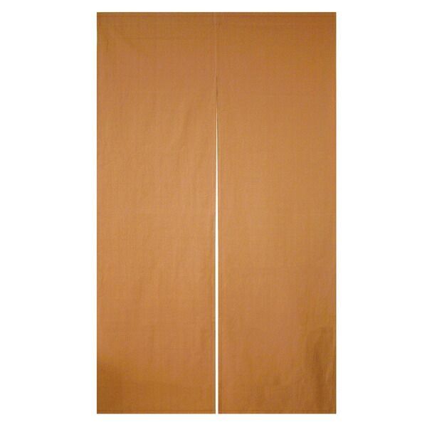 のれん　NEM0025　粋　あかね 粋無地のれん　90×150cm