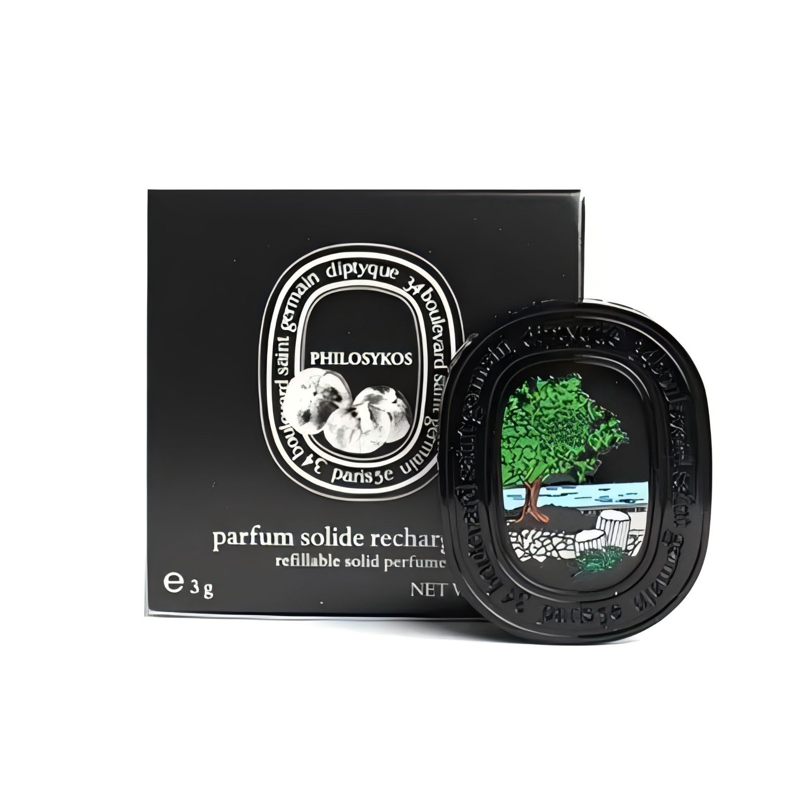 ディプティック リフィラブル ソリッド パフューム フィロシコス 3g DIPTYQUE PHILOSYKOS REFILLABLE SOLID  PERFUME 2021 新作 フレグランス ユニセックス 練り香水 プレゼント - メルカリ