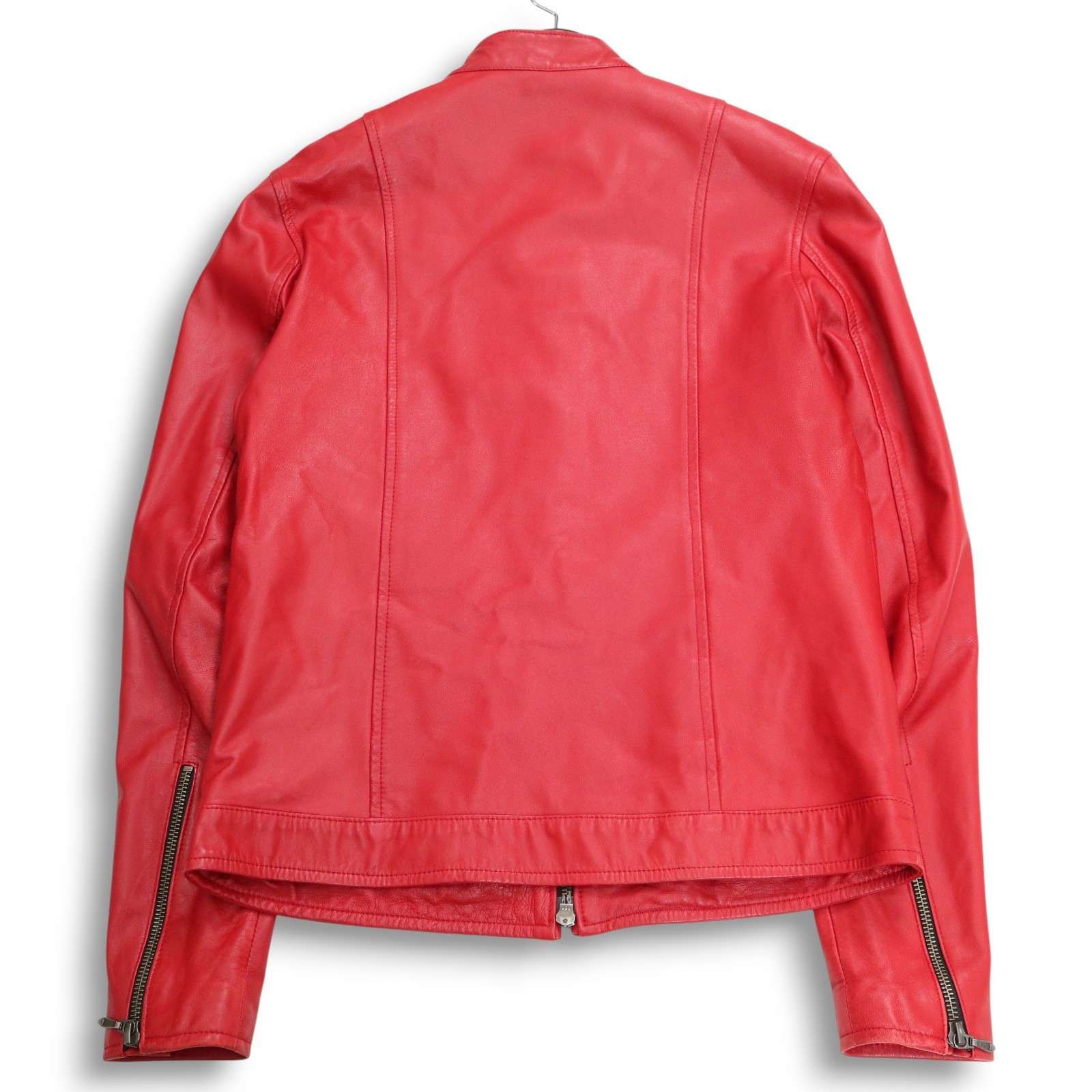 SCHAFFEN シャッフェン 秋冬☆ 羊革 ラム レザー シングル ライダース