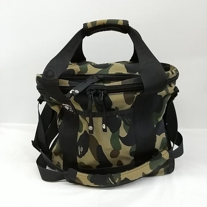 東店792-2132-2509 店舗併売 A BATHING APE RECORD BAG ア ベイシング エイプ レコードバッグ