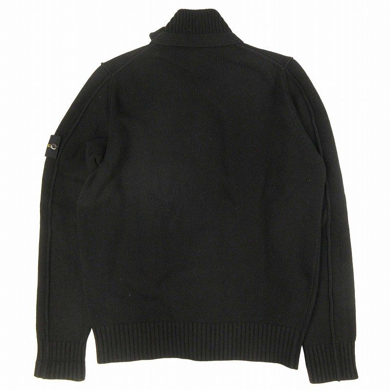 美品 ストーンアイランド STONE ISLAND ニット ジップアップ ブルゾン 