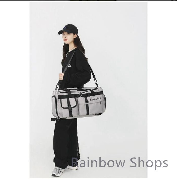 新品未使用】ボストンバッグ レディース メンズ 大容量 修学旅行
