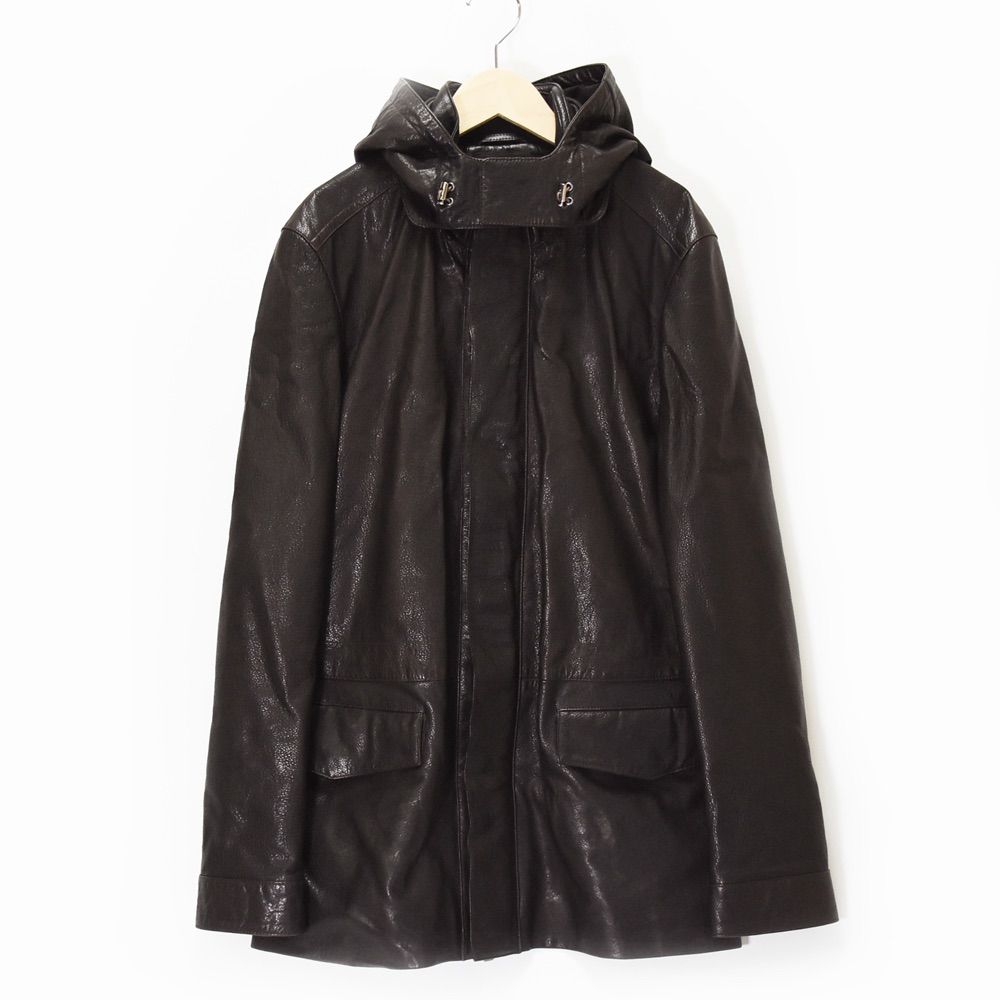 CORNELIANI ID コルネリアーニ レザー 羊革 ラムレザー ジャケット 