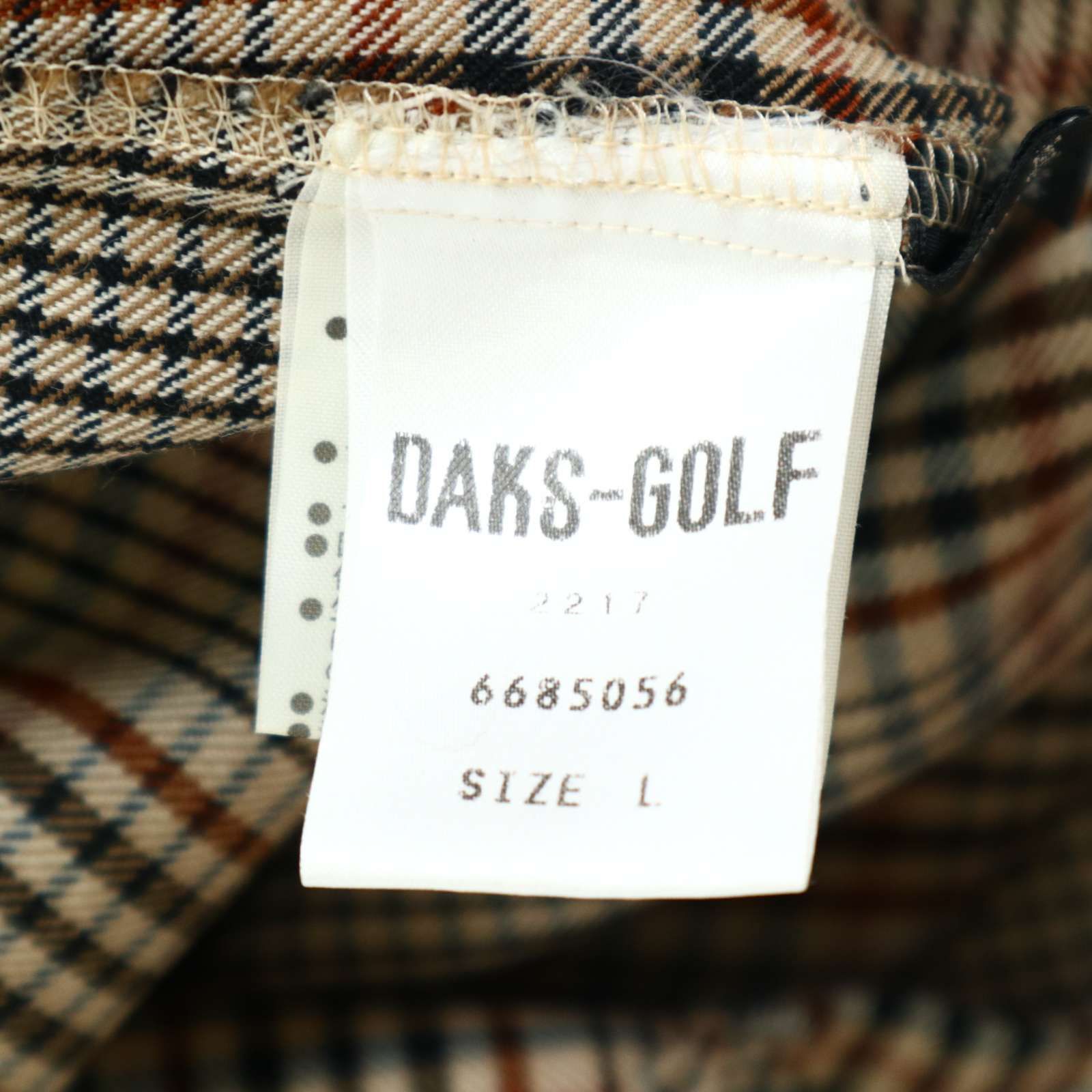 【ベロア】ダックス　テーラードジャケット　ロゴ入りボタン　ゴルフ　ヘリンボーン 高級】DAKS ダックス テーラードジャケット ボタンロゴ入り 日本