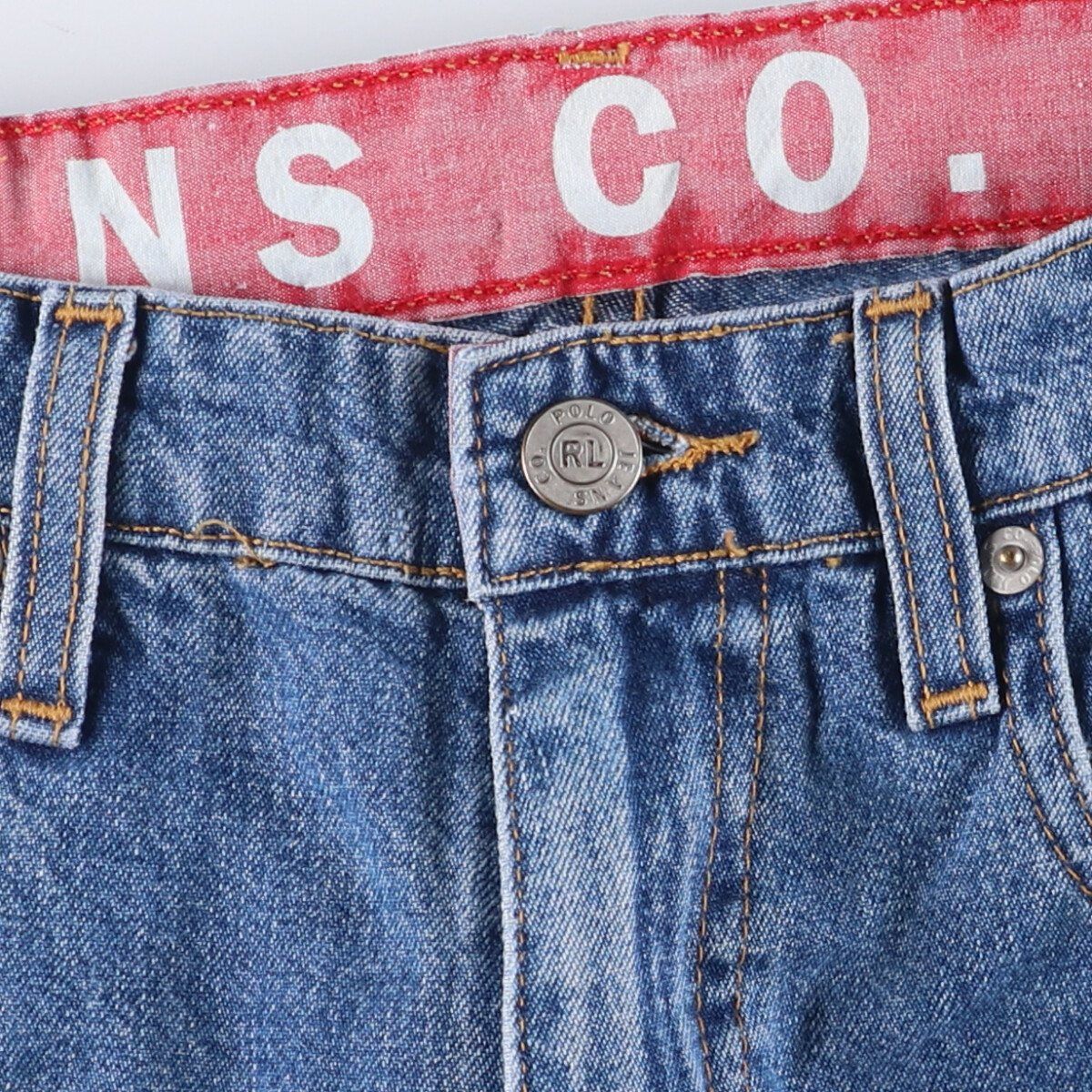 古着 ラルフローレン Ralph Lauren POLO JEANS COMPANY ストレートデニムパンツ メンズw32相当 eaa583379 KIN-KAAI_COM