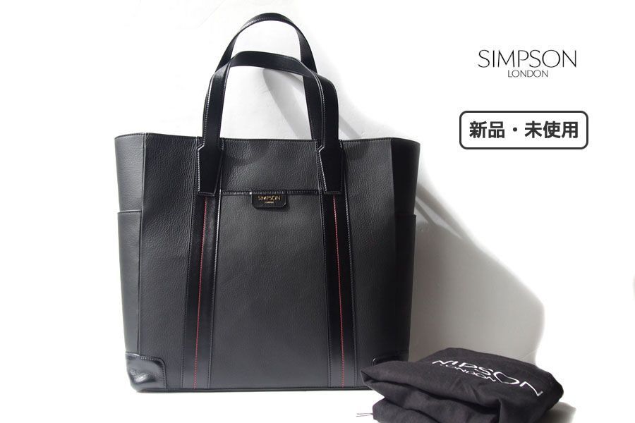 ★新品｜未使用｜シンプソンロンドン｜SIMPSON｜トートバッグ