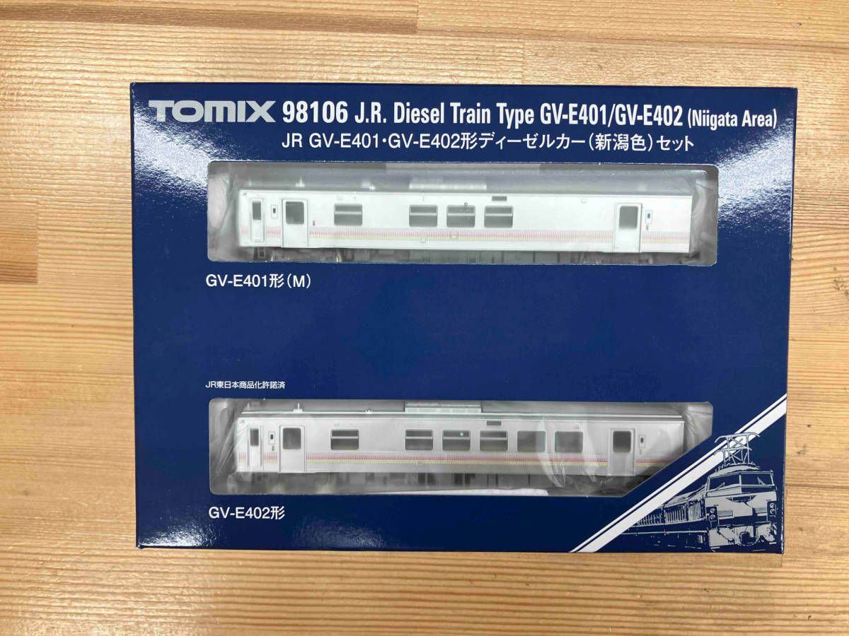 トミックス Nゲージ J.N.R.タイプ ディーゼルカーセット JR GV-E401・GV-E402形ディーゼルカー(秋田色)セット ｜製品情報