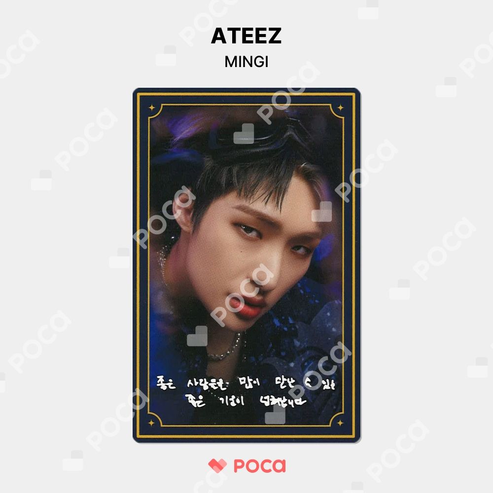 ATEEZ ミンギ トレカ THE WORLD EP.FIN : WILL POP-UP EXBITION