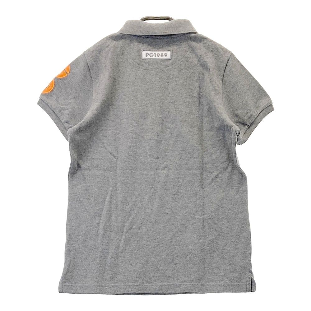 パーリーゲイツ メンズ　ポロシャツ グレー　Lサイズ 053-3160409-1.jpg