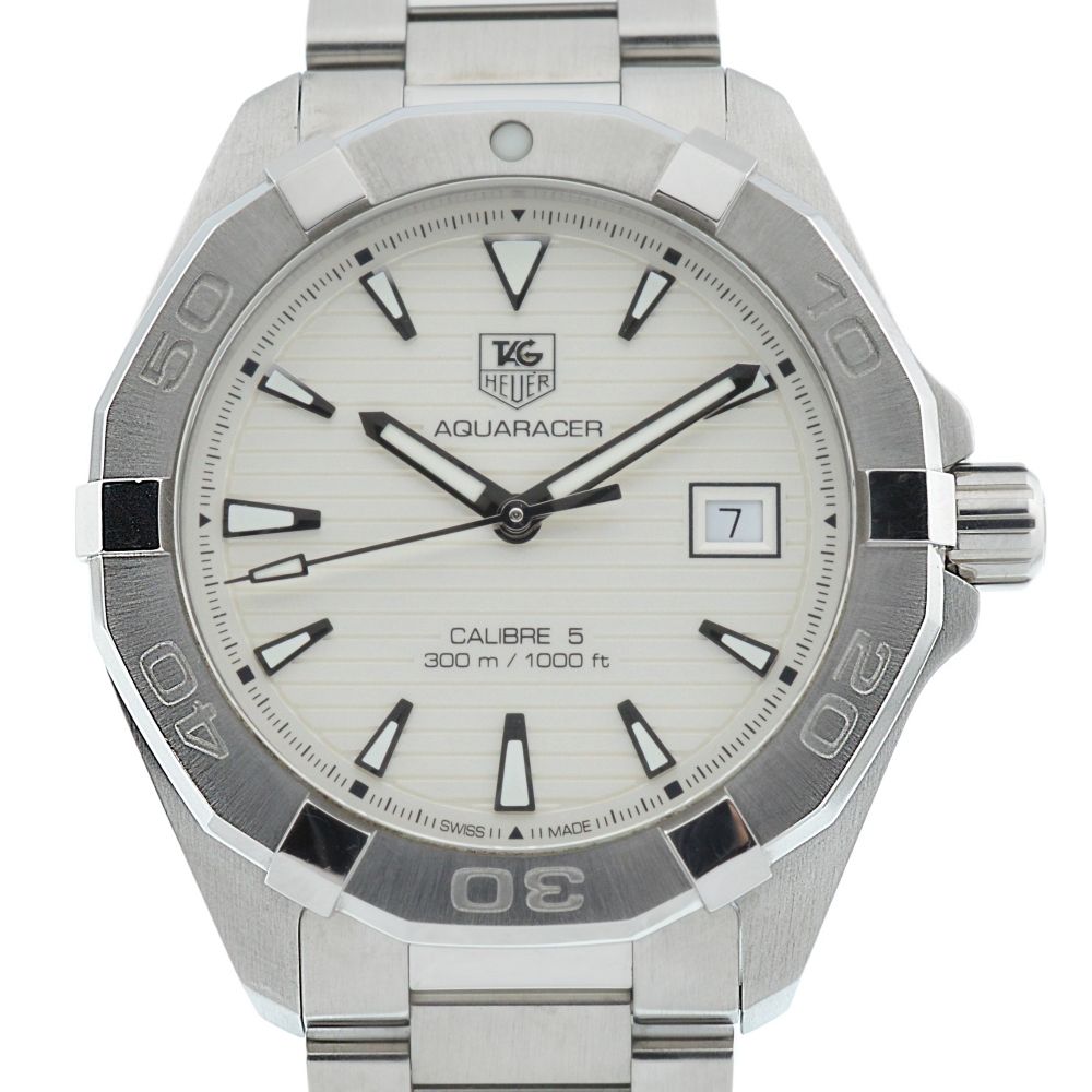 タグホイヤー TAG HEUER WAY2111 アクアレーサー キャリバー5 デイト 自動巻き メンズ良品箱付き E#136140