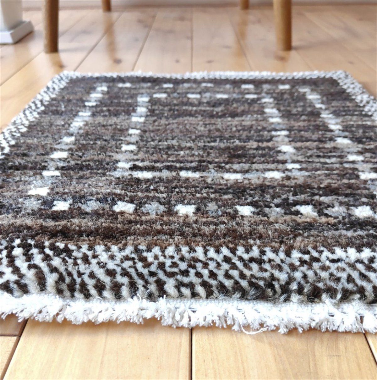 ラグ 無染めウール