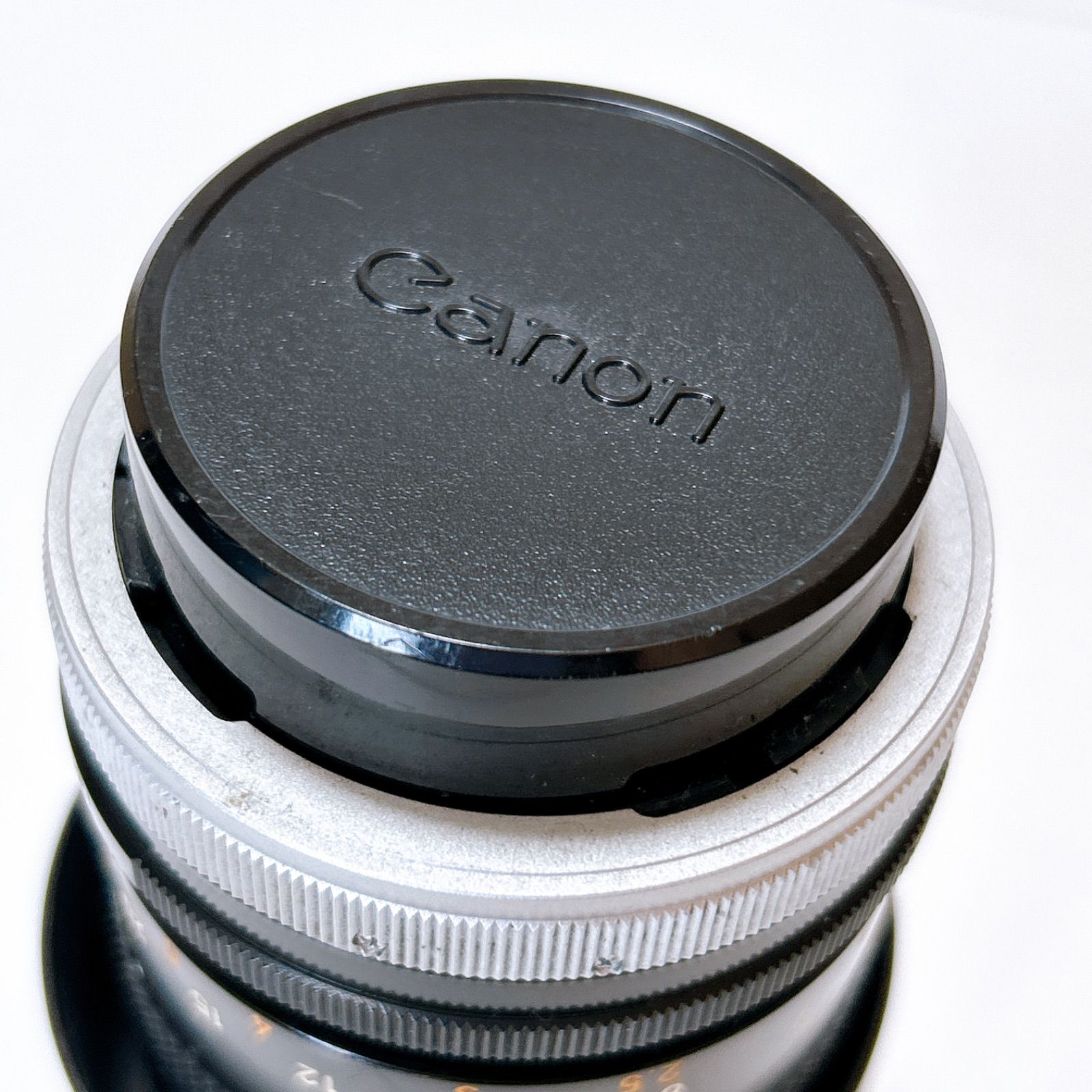  Canon キャノン 135 mm 望遠レンズ レンズカバー付 カメラレンズ レンズ 動作未 管理番号 レンズ(ズーム) カメラ