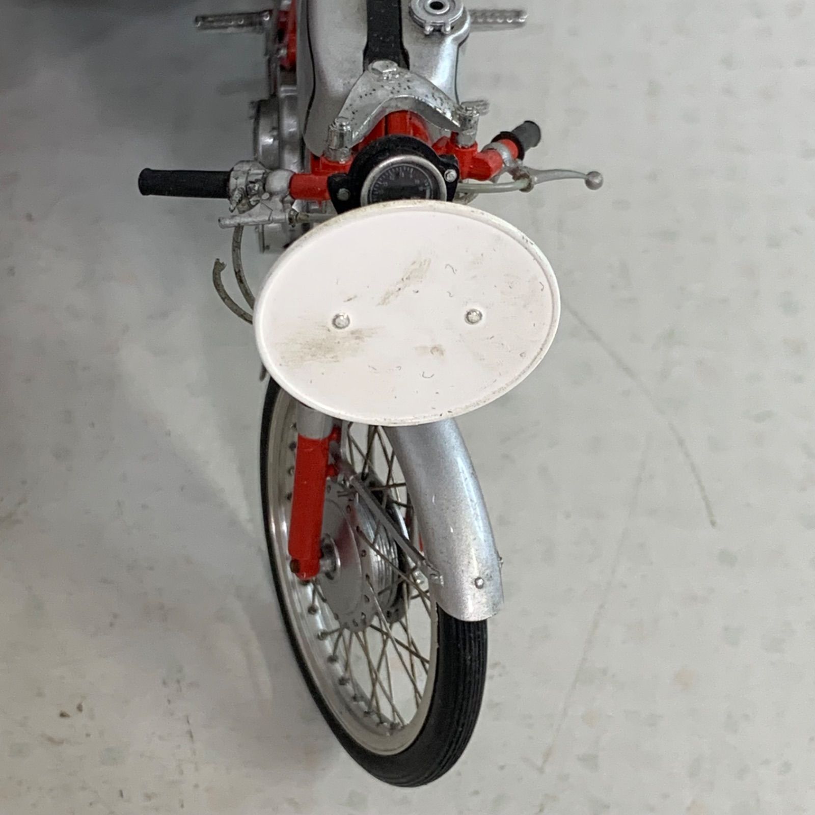 絶版・未展示＞EBBRO エブロ 1/10 Honda CR110 CUB RACING 1962 (RED