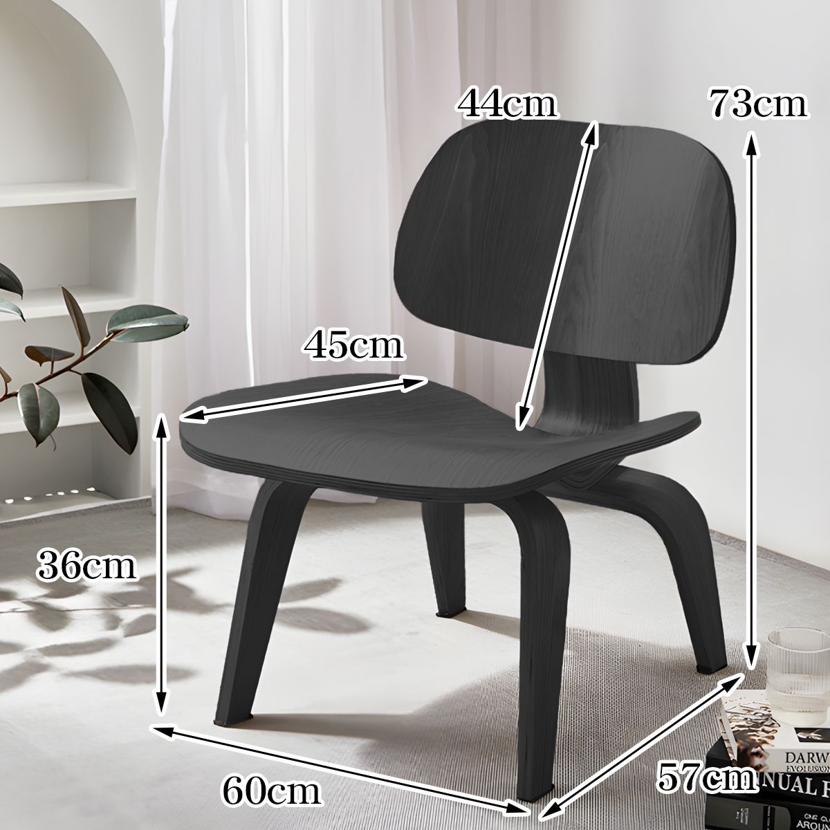 希少 Eames design イームズ デザイン イームズ LCW Eames LCW デザイナーズチェア ラウンジチェア