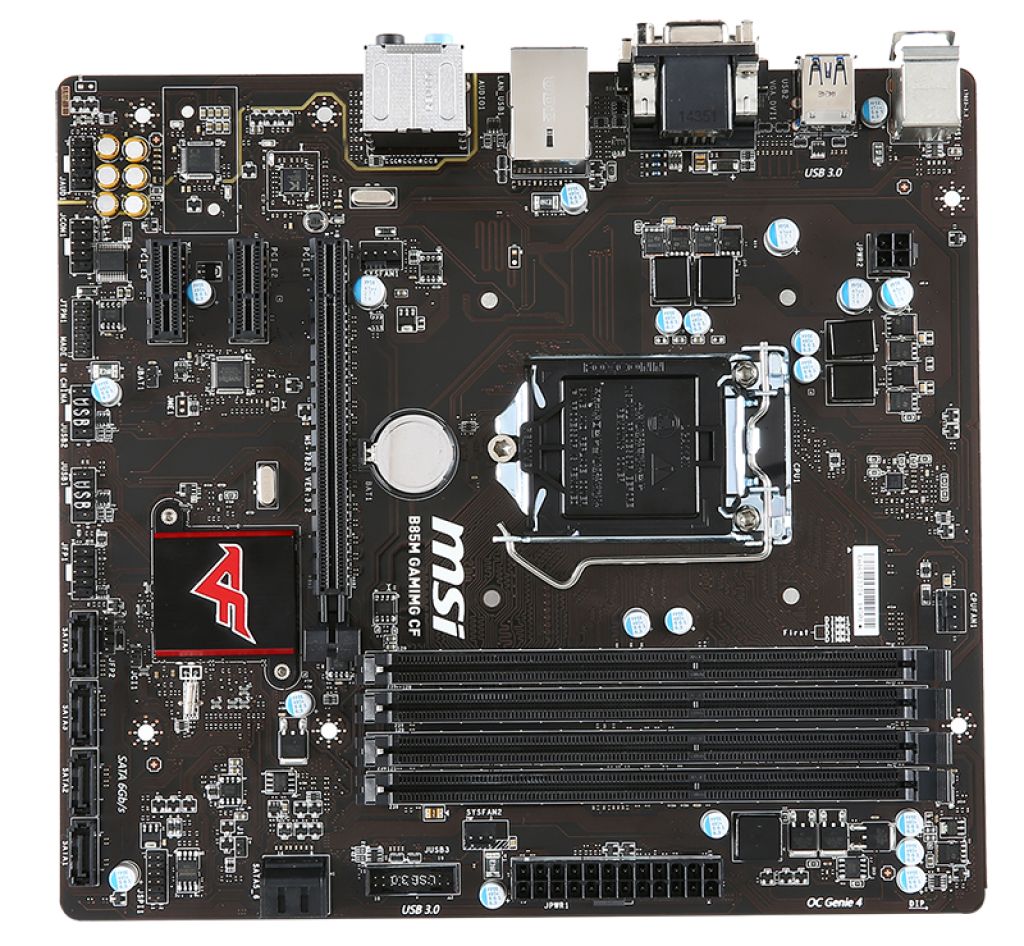 MSI B85M ゲーミング CF LGA 1150 ソケット DDR3 インテル B85 M-ATX マザーボード